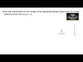 Write coordinates of vertex of  parabola focus (-2,1) directrix x+y-3=0|RD Sharma|11|VSAQ|TERM|CBSE