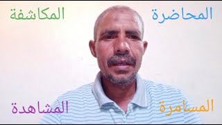 المحاضرة والمكاشفة والمسامرة والمشاهدة (عند محققي الصوفية) للإمام أحمد بن عجيبه الحسني