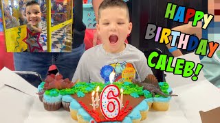 Caleb's 6th BIRTHDAY PARTY! 🎈Surprise Presents, TICKET BLASTER and Ultimate BDAY FUN with Family!