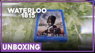 Unboxing | Fallen Eagles II: Waterloo 1815 | Hexasim | The Players' Aid