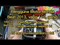 Kunci motor kalian macet, tenang ada cara mudah mengatasinya ; beat2013, vario 110, Genio kawasaki