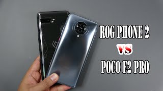 Asus Rog Phone 2 vs Poco F2 Pro | SpeedTest and Camera comparison