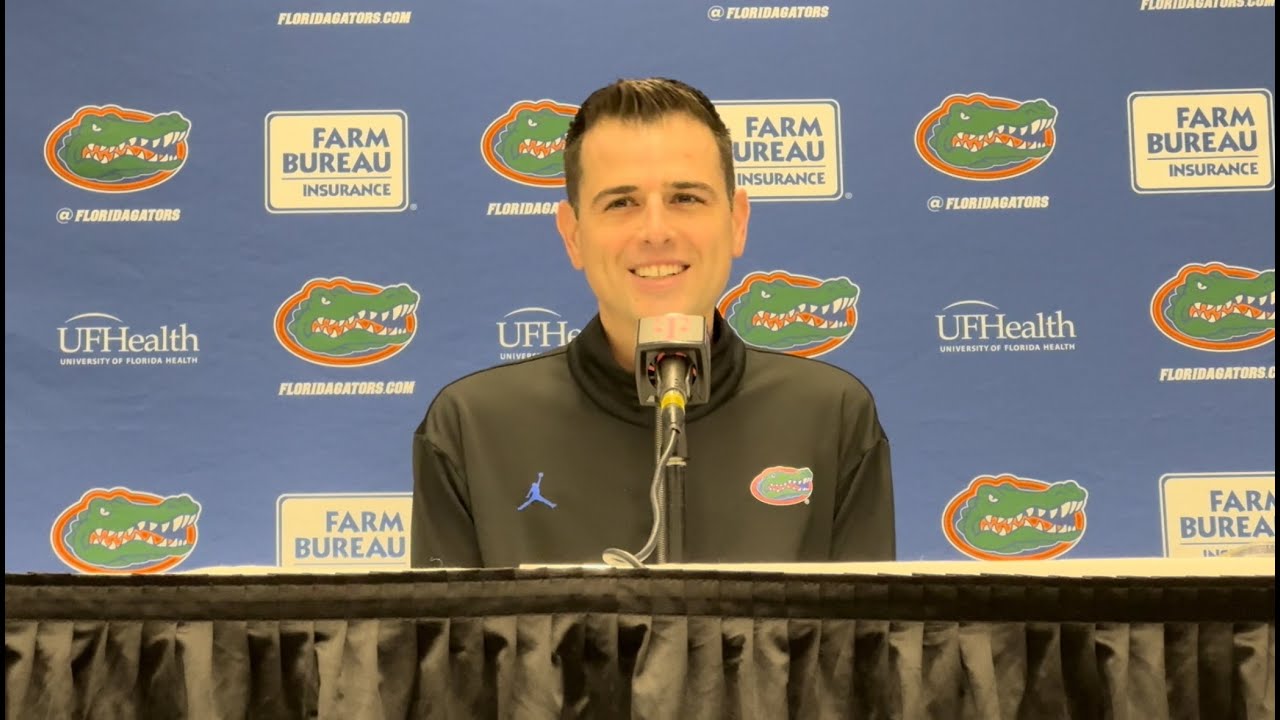 Todd Golden Reacts To 77-57 Win Over Merrimack | Florida Gators ...