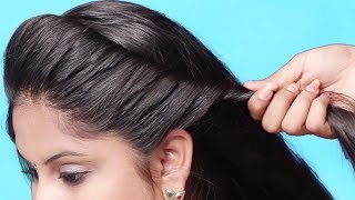 Very Easy New Party hairstyle for girls | Hair Style Girl | Trending Hairstyles #judahairstyles