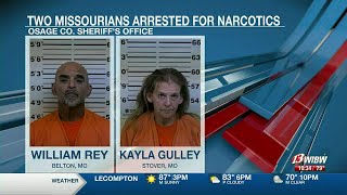 Two Missourians arrested in Osage Co. for suspicion of narcotics