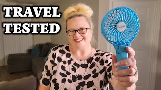 VersionTECH. Mini Handheld Fan, USB Desk Fan - Review