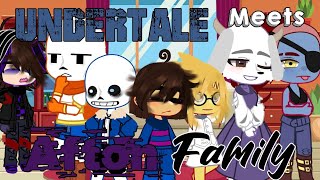 Undertale meets Afton family // Azzhe Azzhe