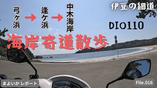 【伊豆の細道】弓ヶ浜 逢ケ浜 中木海岸【海岸よりみちシリーズ】