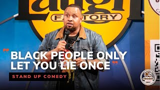 Black People Only Let You Lie Once - Comedian Jay Rich - Chocolate Sundaes Standup Comedy