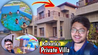 Living In a PRIVATE POOL VILLA For 24 HOURS In Kolkata!! 🤑