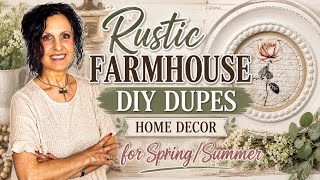Farmhouse DIY Decor Dupes You’ll Think Came From A Boutique | Spring + Summer Home Decor