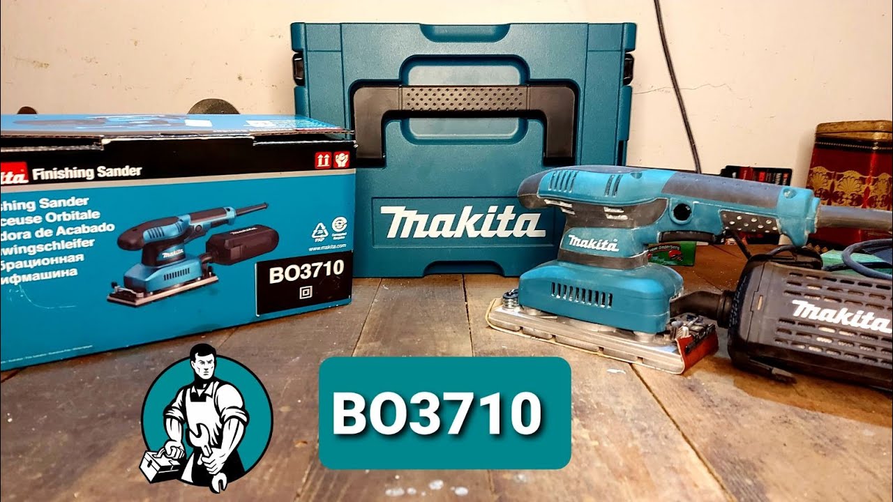 MAKITA VIBRACIONA BRUSILICA BO3710 !!! ---TEST---UNBOXING-- - YouTube