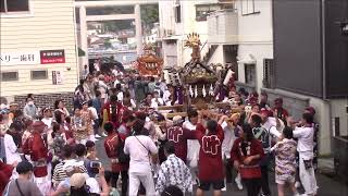 2023(令和5)年 叶神社祭礼 宮下宮入(昼間の部)