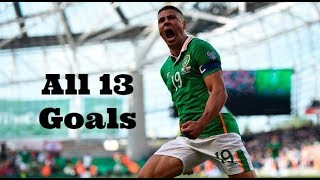 Jonathan Walters - All 13 Goals for Republic of Ireland | 2011-2017