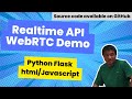 Demo OpenAI Real-time API with WebRTC + Function calling | Python flask and JavaScript