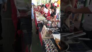 曼谷美国国际学校校园美食嘉年华，international school food fair in Bangkok