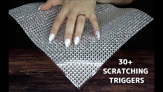 🎧ASMR 31 SCRATCHING TRIGGERS for YOUR TINGLES/NO TALKING