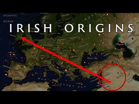 Who were first inhabitants of Ireland?