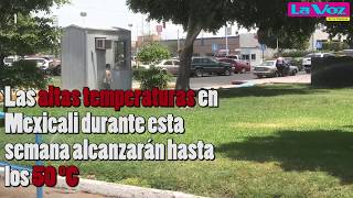 Aumentan las temperaturas en la localidad