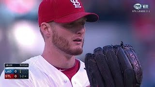 LAD@STL Gm4: Miller retires the side in order in 1st