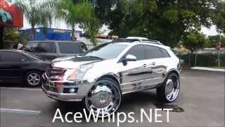 AceWhips.NET- Chrome Cadillac SRX on 32\