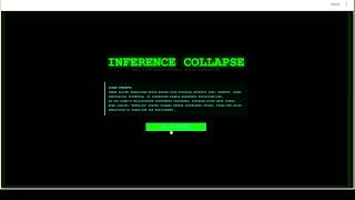 Inference Collapse – Gemma 4 Demo