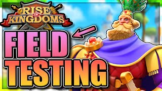 Heraclius Open Field Testing [+ crafting \u0026 hunt for history] Rise of Kingdoms