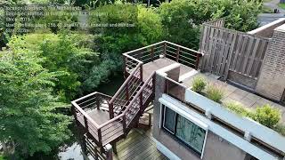 Drone footage Dordrecht Complete FRP staircase