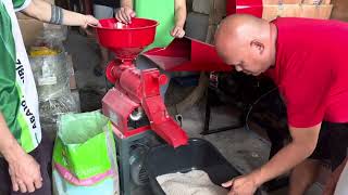 RICE MILL CLIENT NAGPA ASSIST SA PAG TESTING NG BINILI NYANG RICE MILL MACHINE!