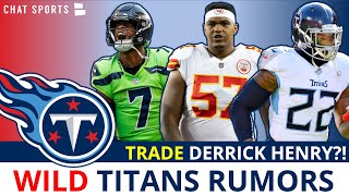 Titans Rumors On Derrick Henry TRADE, Sign Geno Smith, Orlando Brown In NFL Free Agency? Titans News