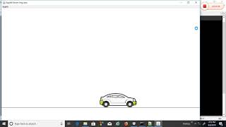 Move car in java applet