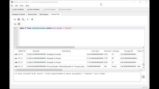 DB Browser for SQLite - Execute SQL Query - Export Query to CSV