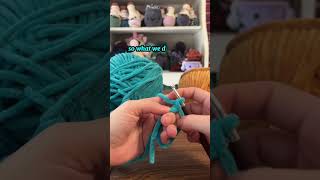 MAKING A MAGIC RING WITH CHENILLE YARN, TIPS AND TRICKS HOW TO MAGIC CIRCLE