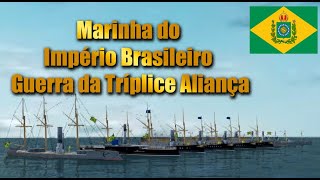 Marina Brasilera - Guerra de la Triple Alianza 1864