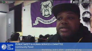 Public Safety & Human Services Committee Special Meeting 6/3/20