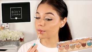 BOXYCHARM JULY 2019 | GET READY WITH ME | Blissfulbrii
