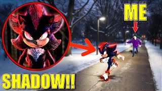 I FOLLOWED SHADOW IN REAL LIFE!! *Where Did He Go?*