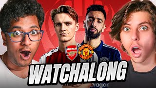 ARSENAL 1-1 (P) MAN UNITED FA CUP 24/25 WATCHALONG