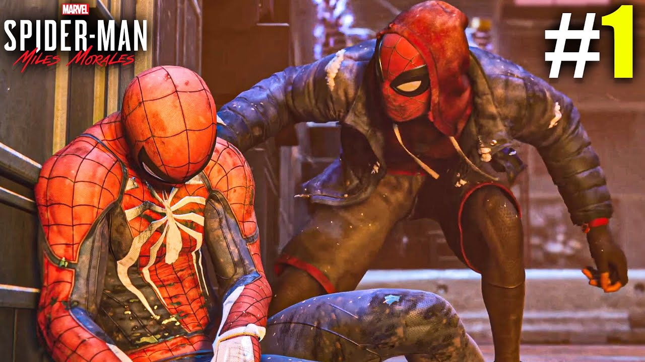 Spider Man Miles Morales Miles Saves Peter Parker 1 Youtube