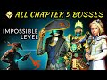 Shadow Fight 3: all chapter 5 bosses | Master okada, Chief & angel