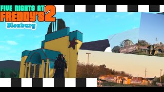 FNAF MOVIE 2 SET IN BLOXBURG!!!!!-SpeedBuild