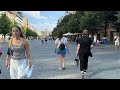 prague is hot again walking tour of city centre 🇨🇿 Сzech republic 4k hdr asmr