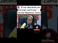 🚨 “If our demands are not met, we’ll see....” — Jacinta Ngobese-Zuma 🇿🇦