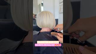 Inverted Bob Haircut Secrets Revealing Complete Tutorial Linked Below