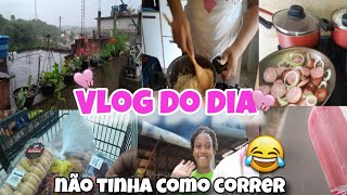 VLOG:ROTINA do LAR+ PEGAMOS MUITA CHUVA ☔️ + NÃO TINHA COMO NÃO IR+ ALMOÇO +MARCADO 🛒