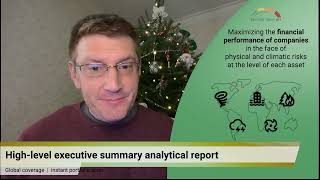 Demo video for a high-level analytical report