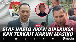 🔴LIVE - Jubir KPK Ungkap soal Pemeriksaan Anak Buah Hasto Terkait Kasus Harun Masiku