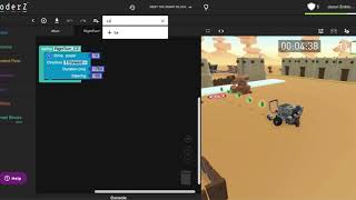 Creating smart programming blocks in CoderZ 101