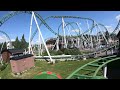 🇫🇮 powerpark pitts special on ride pov the other green coaster