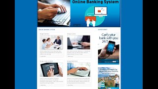Online Banking System | PHP and MySQL Project Source Code | PHP MySQL CRUD Project